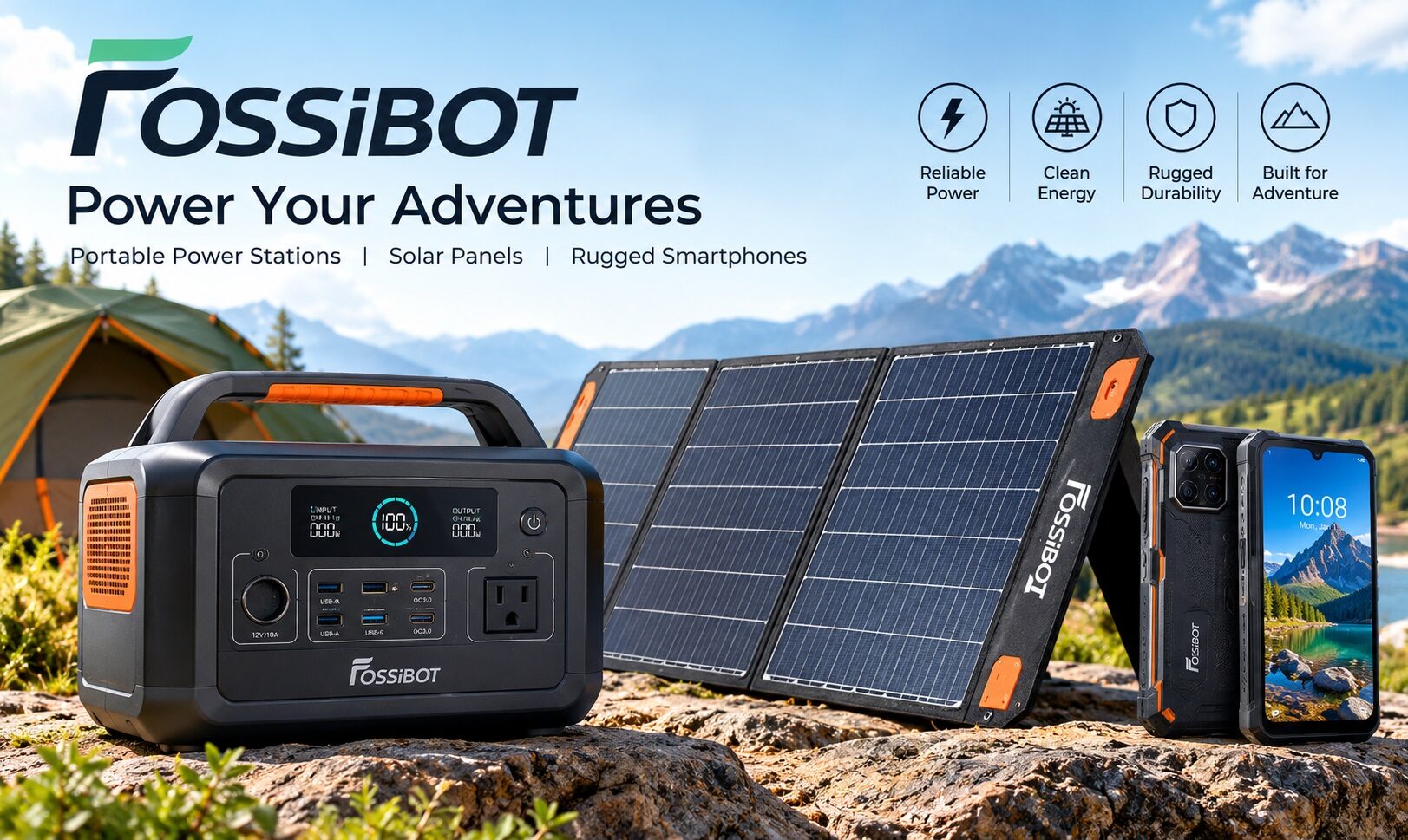 Best FOSSiBOT Deals: Solar Generators, Power Stations & Rugged Phones
